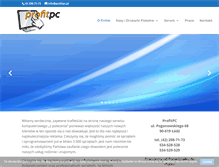 Tablet Screenshot of profitpc.pl